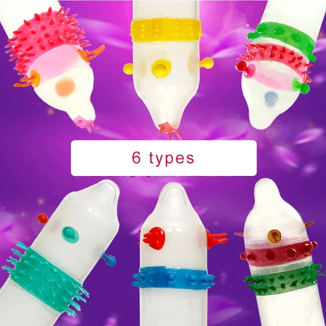 Manchon d'extension de pénis Spike G-Spot pour hommes, produits sexuels pour adultes, scooters d'épaisseur vaginale, produits InDispensGoods, 6 pièces 1