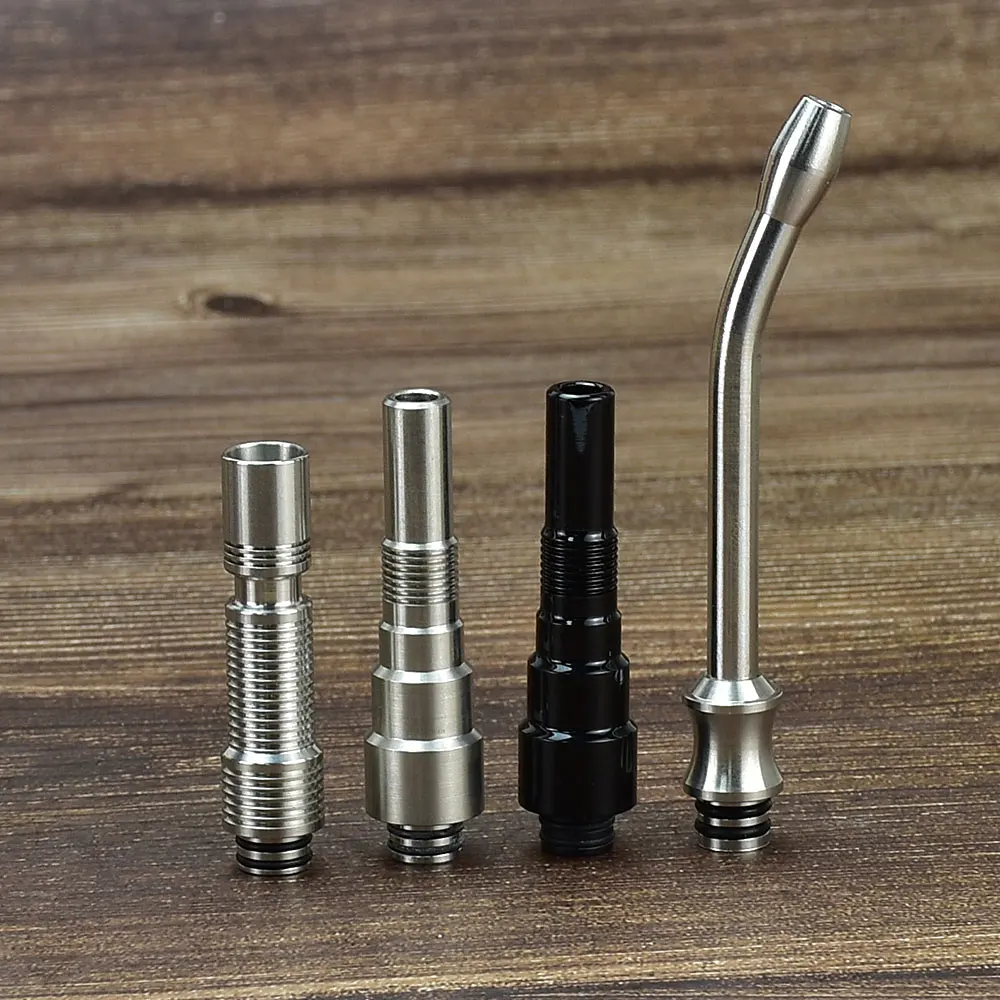 

510 long drip tip mtl 316ss pom drip tip for firebird rta YFTK Flash e Vapor V4.5S+ RTA/taifun gx rta tank atomizer