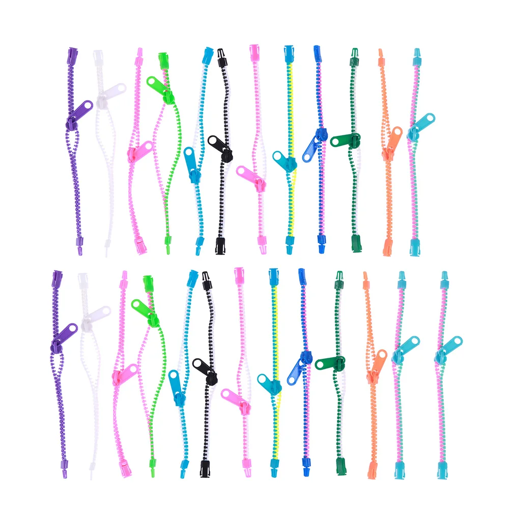 25 Pcs Children’s Toys Zipper Bracelets Candy Color for Kids Korean Fashion Fidget
25 Pcs Children’s Toys Zipper Bracelets Candy Color for Kids Korean Fashion Fidget