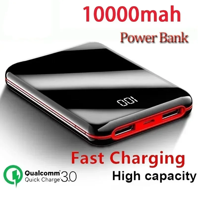 10000mAh Display Mini Power Bank with External Battery Power Bank for Xiaomi lphone 30000 mAh Portable Charger
10000mAh Display Mini Power Bank with External Battery Power Bank for Xiaomi lphone 30000 mAh Portable Charger