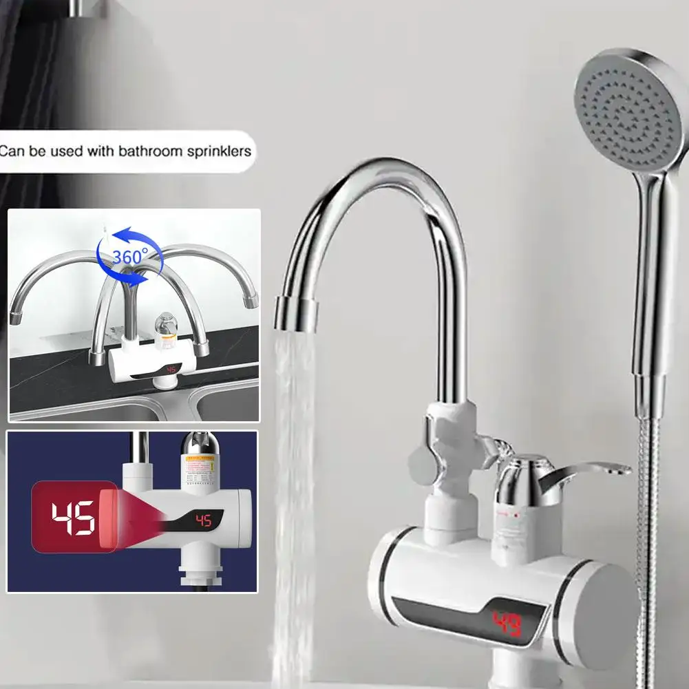 Swivel Heater Quick Heating Type Instant Heating Of Hot Faucet Tap Electric Tap Water Electric Water K2U8
Swivel Heater Quick Heating Type Instant Heating Of Hot Faucet Tap Electric Tap Water Electric Water K2U8