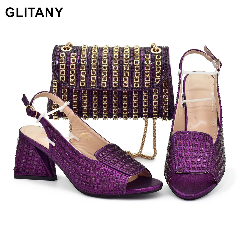 2023 Italian Design Classic Women's Hand Bag Splicing Color Matching High Heels African Wedding Party Shoe And Bag Set
2023 Italian Design Classic Women's Hand Bag Splicing Color Matching High Heels African Wedding Party Shoe And Bag Set
