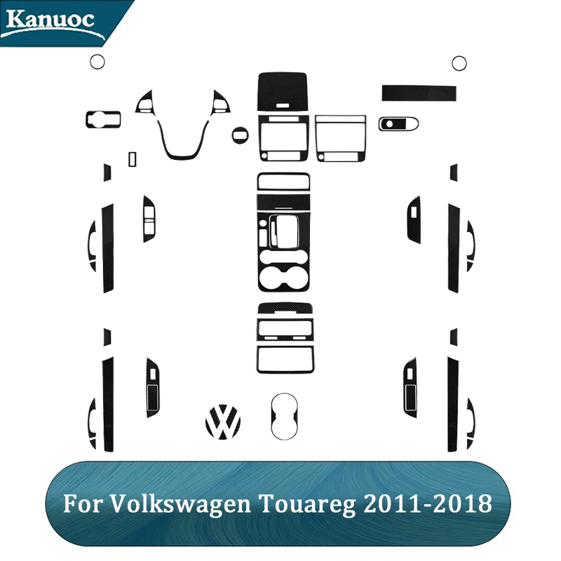 For Volkswagen VW Touareg 2011-2018 Carbon Fiber Black Stickers Frame Cover Trim Car Interior Decorative Accessories
For Volkswagen VW Touareg 2011-2018 Carbon Fiber Black Stickers Frame Cover Trim Car Interior Decorative Accessories