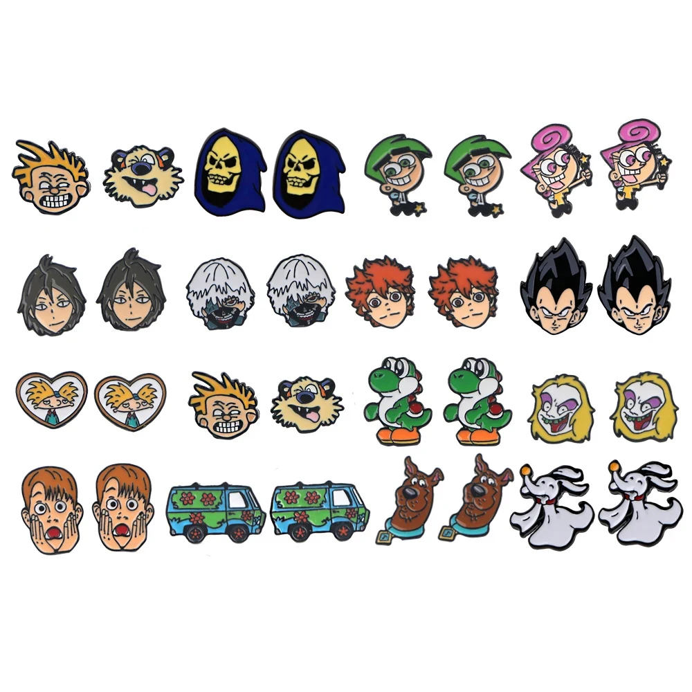 ZF2334 1pair Anime Cartoon Dog Fashion Stud Earrings For Women Enamel Stainless Steel Pierce Korea Earrings Cool Jewelry Gift
ZF2334 1pair Anime Cartoon Dog Fashion Stud Earrings For Women Enamel Stainless Steel Pierce Korea Earrings Cool Jewelry Gift