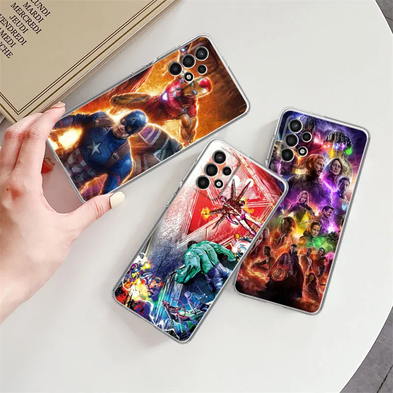 Marvel Movie The Avengers A Soft Case For Samsung Galaxy A52 A32 A23 A14 A22 A21s A12 A11 A54 A72 A51 A33 A50 A31 Phone Cover
Marvel Movie The Avengers A Soft Case For Samsung Galaxy A52 A32 A23 A14 A22 A21s A12 A11 A54 A72 A51 A33 A50 A31 Phone Cover
