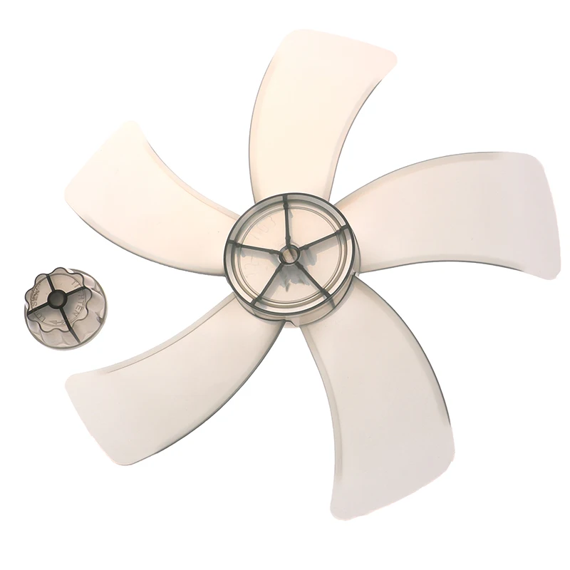 1Pc 5 Leaves Fan Blade Household Plastic Silence Fan Blades With Nut Cover For 12 Inch Fan Table Stand Fanner Accessories
1Pc 5 Leaves Fan Blade Household Plastic Silence Fan Blades With Nut Cover For 12 Inch Fan Table Stand Fanner Accessories