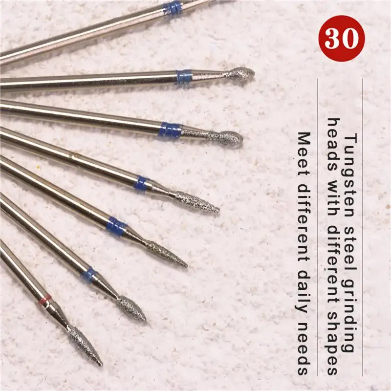 

Colorful Carbide Milling Cutters Set For Manicure，Removing Gel Polish Nail Drill Bits Kits