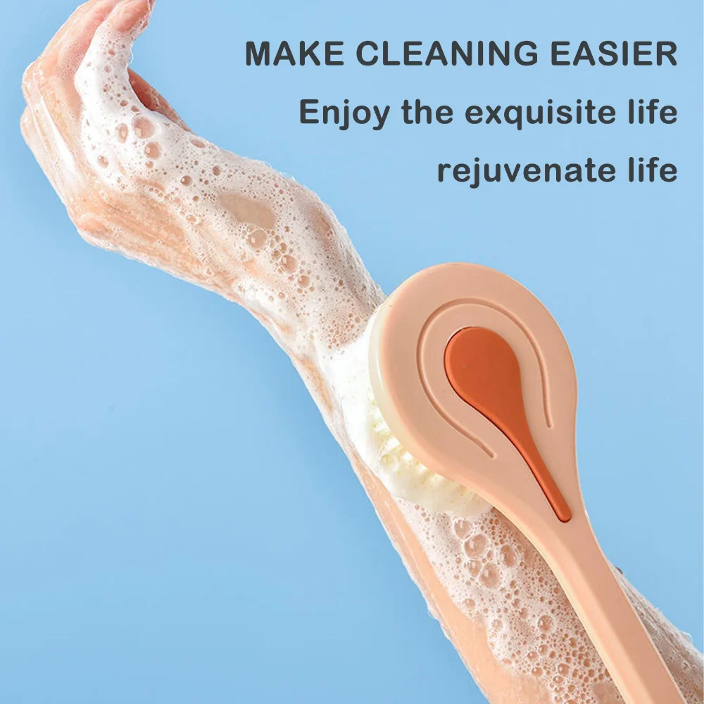 Long Handle Bath Brush Soft Hair Bath Brush Back Ball Brush Bathroom Body Brushes Mud Back Scrubber Shower Massage Brush 
Long Handle Bath Brush Soft Hair Bath Brush Back Ball Brush Bathroom Body Brushes Mud Back Scrubber Shower Massage Brush