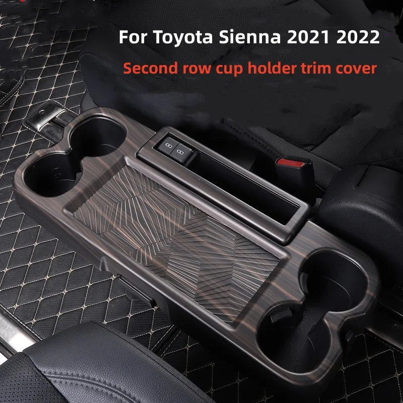 For Toyota Sienna 2021 2022 Second Row Cup Holder Decoration Cover ABS Anti-Scratch Car Interiro Trim Accessories
For Toyota Sienna 2021 2022 Second Row Cup Holder Decoration Cover ABS Anti-Scratch Car Interiro Trim Accessories