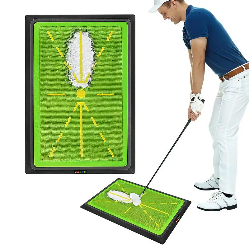 Golf Mat Artificial Turf Golf Swing Mat With Rubber Foam Padding Golf Training Aids Gifts For Men Golf Lovers Beginner
Golf Mat Artificial Turf Golf Swing Mat With Rubber Foam Padding Golf Training Aids Gifts For Men Golf Lovers Beginner