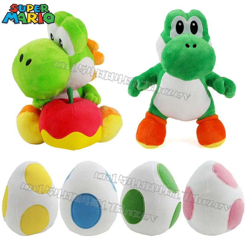 Super Mario Yoshi Plush Dolls Anime Pelush Dinosaur Egg Colorful Plush Children Cartoon Stuffed Animals Toys for Kids Gift
Super Mario Yoshi Plush Dolls Anime Pelush Dinosaur Egg Colorful Plush Children Cartoon Stuffed Animals Toys for Kids Gift