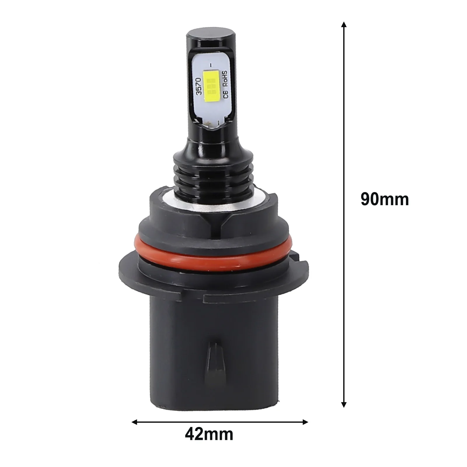 2 Pcs 9007 HB5 CSP LEDs Headlight Bulb Conversion Kit High Low Beam Auto Headligh Single Beam 6000K Super White 6063 Aluminum
2 Pcs 9007 HB5 CSP LEDs Headlight Bulb Conversion Kit High Low Beam Auto Headligh Single Beam 6000K Super White 6063 Aluminum
