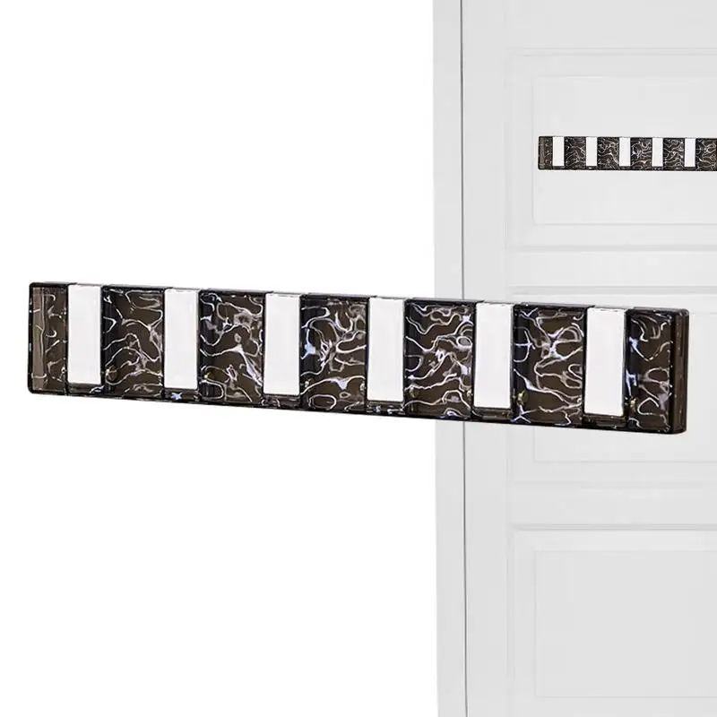 Foldable Hooks For Wall No Punching Folding Door Hook Light Luxury Water Ripple Design Folding Wall Hanger Punch-Free Traceless 
Foldable Hooks For Wall No Punching Folding Door Hook Light Luxury Water Ripple Design Folding Wall Hanger Punch-Free Traceless