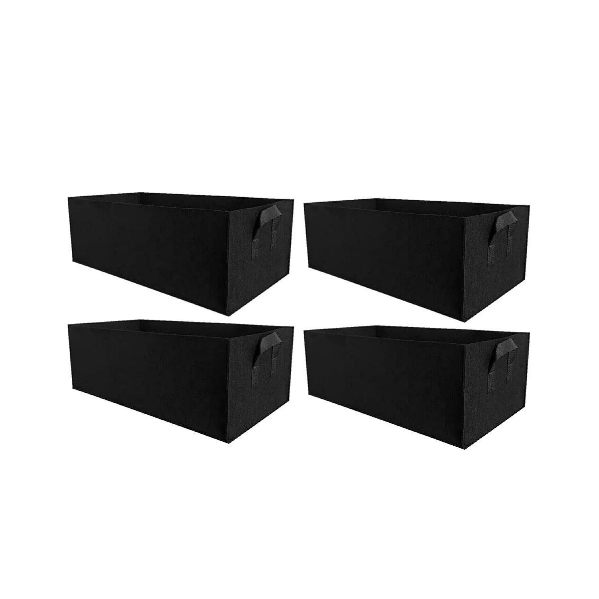 4PCS Fabric Plant Pot Grow Bags Vegetable Tomato Strawberry Growing Planter Rectangle Garden Potato Planting Pots, A
4PCS Fabric Plant Pot Grow Bags Vegetable Tomato Strawberry Growing Planter Rectangle Garden Potato Planting Pots, A