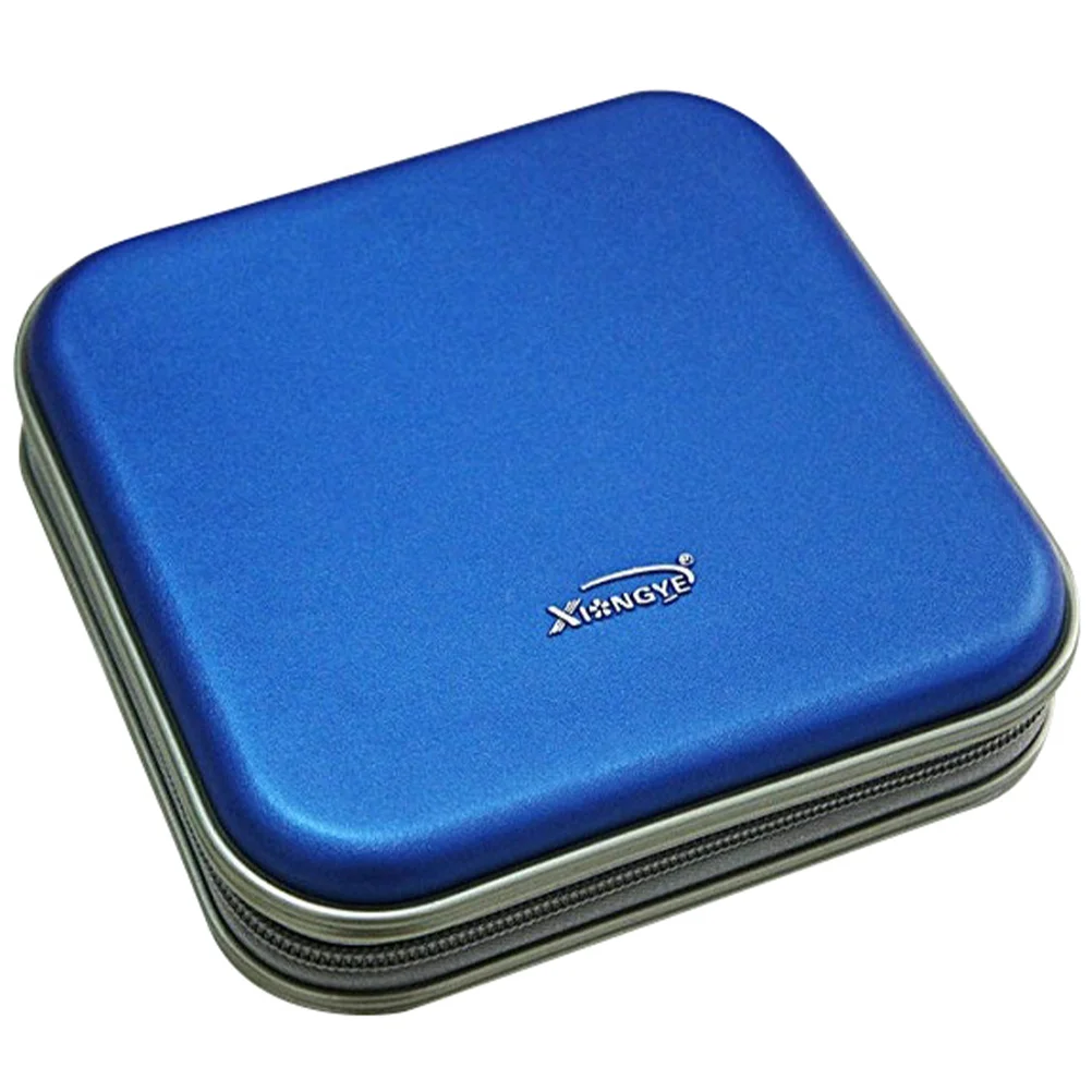 

52 Capacity CD Holder Wallet Purse Disc Holder Case Earth Tones Portable Pouch Cloth Car