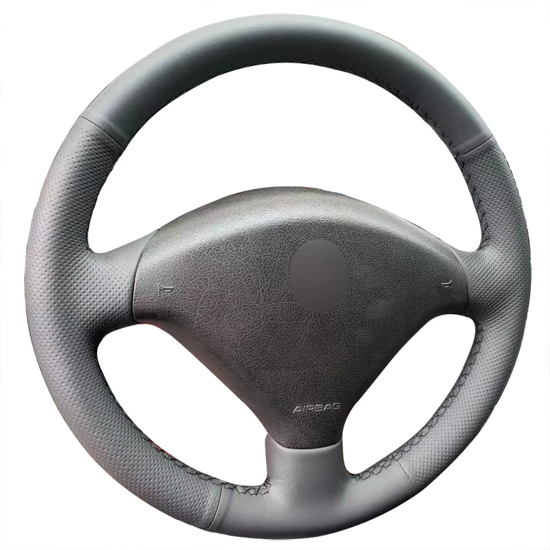 Оплетка рулевого колеса для Peugeot 307, Ручное шитье, Микро волокно, кожа, аксессуары для интерьера
Оплетка рулевого колеса для Peugeot 307, Ручное шитье, Микро волокно, кожа, аксессуары для интерьера