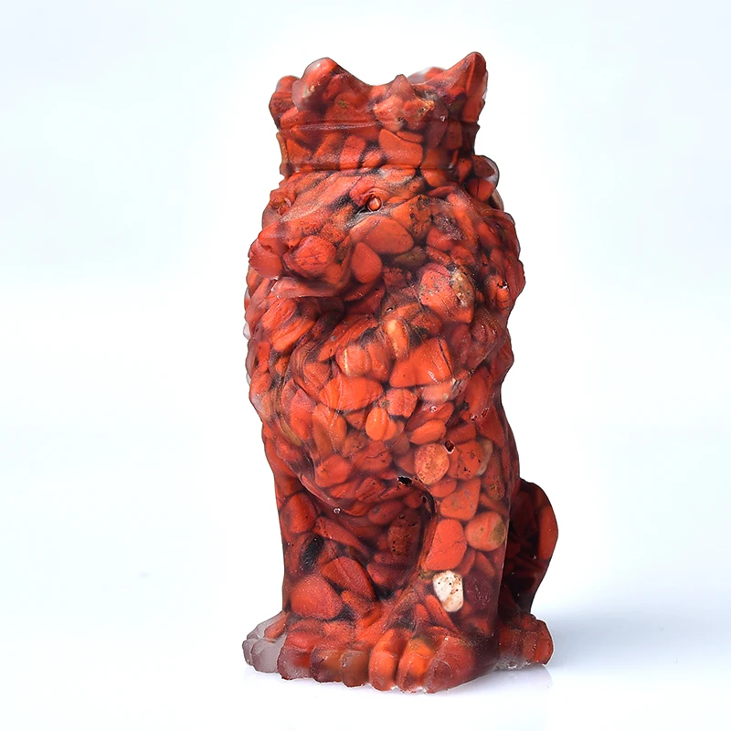 1PC Natural Crystal Gravel Reiki Figurine Lion King Orgonite Silicone Mould Resin Decor Craft Chakra Multiplier Home Decor Gifts
1PC Natural Crystal Gravel Reiki Figurine Lion King Orgonite Silicone Mould Resin Decor Craft Chakra Multiplier Home Decor Gifts