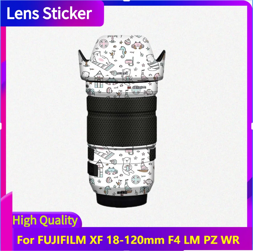 

For FUJIFILM XF 18-120mm F4 LM PZ WR Lens Sticker Protective Skin Decal Vinyl Wrap Film Anti-Scratch Protector Coat XF18-120