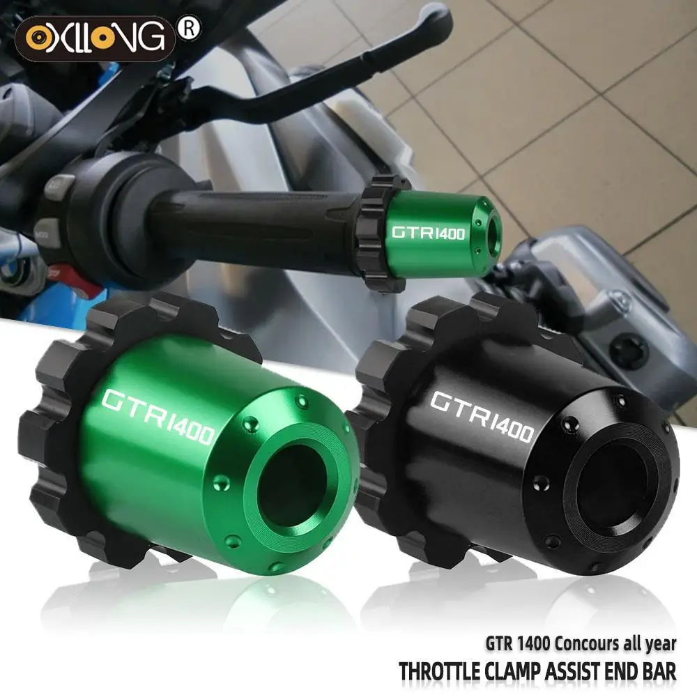For KAWASAKI GTR1400 Concours 14 ABS 2008 2009 2010 2011 2012 Motorcycle Throttle Lock Cruise Control Clamp Assist End Grips
For KAWASAKI GTR1400 Concours 14 ABS 2008 2009 2010 2011 2012 Motorcycle Throttle Lock Cruise Control Clamp Assist End Grips