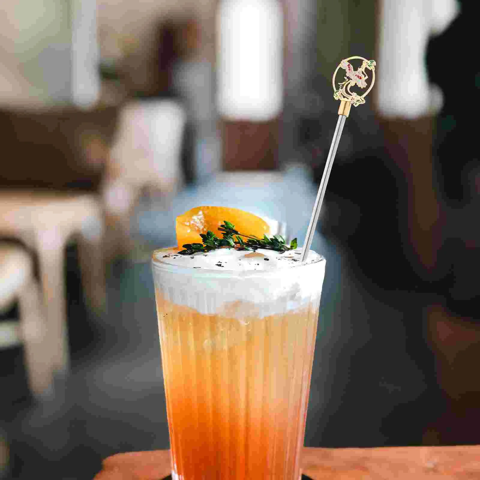 Cocktail Stirring Spoon Coffee Stirrers Household Stainless 304 Steel Mixing Multi-function Bar Beverage
Cocktail Stirring Spoon Coffee Stirrers Household Stainless 304 Steel Mixing Multi-function Bar Beverage