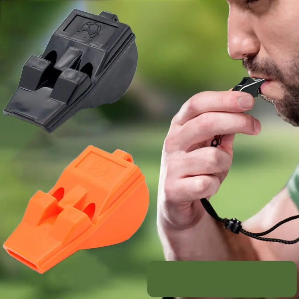 

Portable Hand Whistle New Training Accessories PVC Outdoor Survival Whistle Loud Sound Multi-coclor Referees Whistles