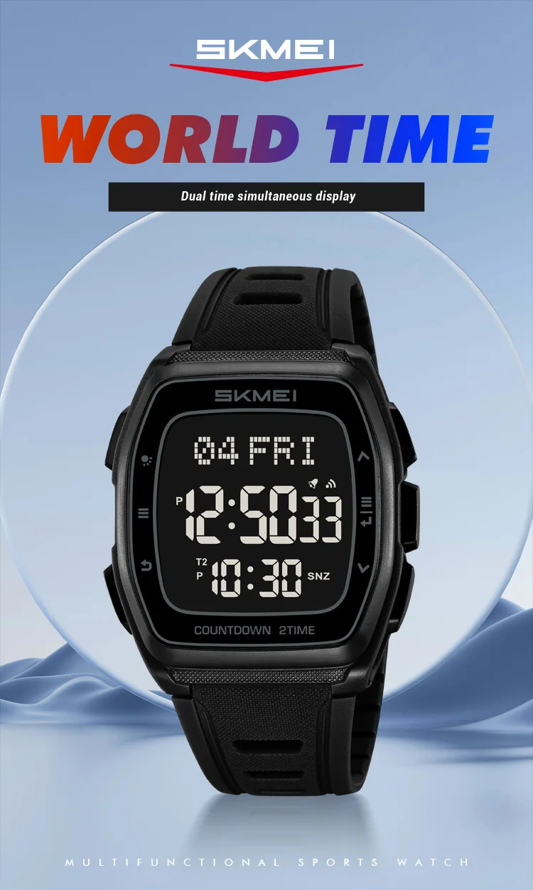 SKMEI 2441 LED Display Electronic Mens Wristwatches Waterproof Countdown Sport Watch for Men Military Digital Clock Reloj Hombre SKMEI 2441 LED Display Electronic Mens Wristwatches Waterproof Countdown Sport Watch for Men Military Digital Clock Reloj Hombre