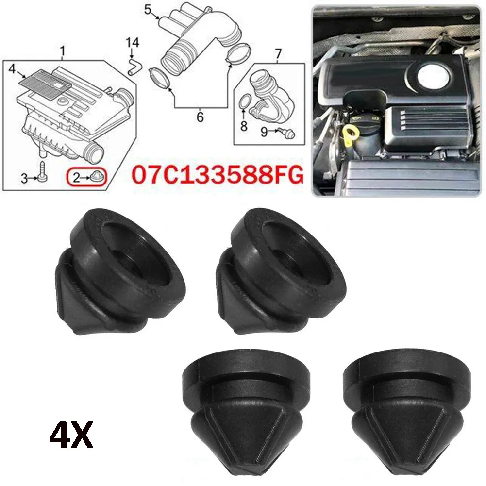4Pcs Plastic Black Diesel Petrol Engine Bonnet Hood Air Intake Filter Grommet Buffer Cushion Car Accessories Hight Quailtly
4Pcs Plastic Black Diesel Petrol Engine Bonnet Hood Air Intake Filter Grommet Buffer Cushion Car Accessories Hight Quailtly