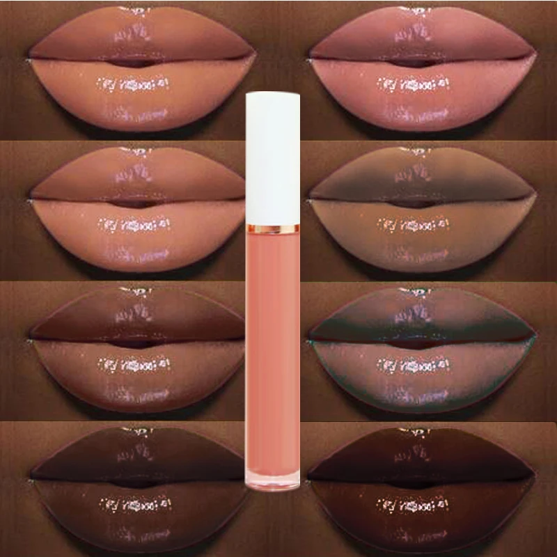 

Wholesale 64 Colors Lip Gloss Private Label Makeup Beauty Long Lasting High Pigment Glossy Lipgloss