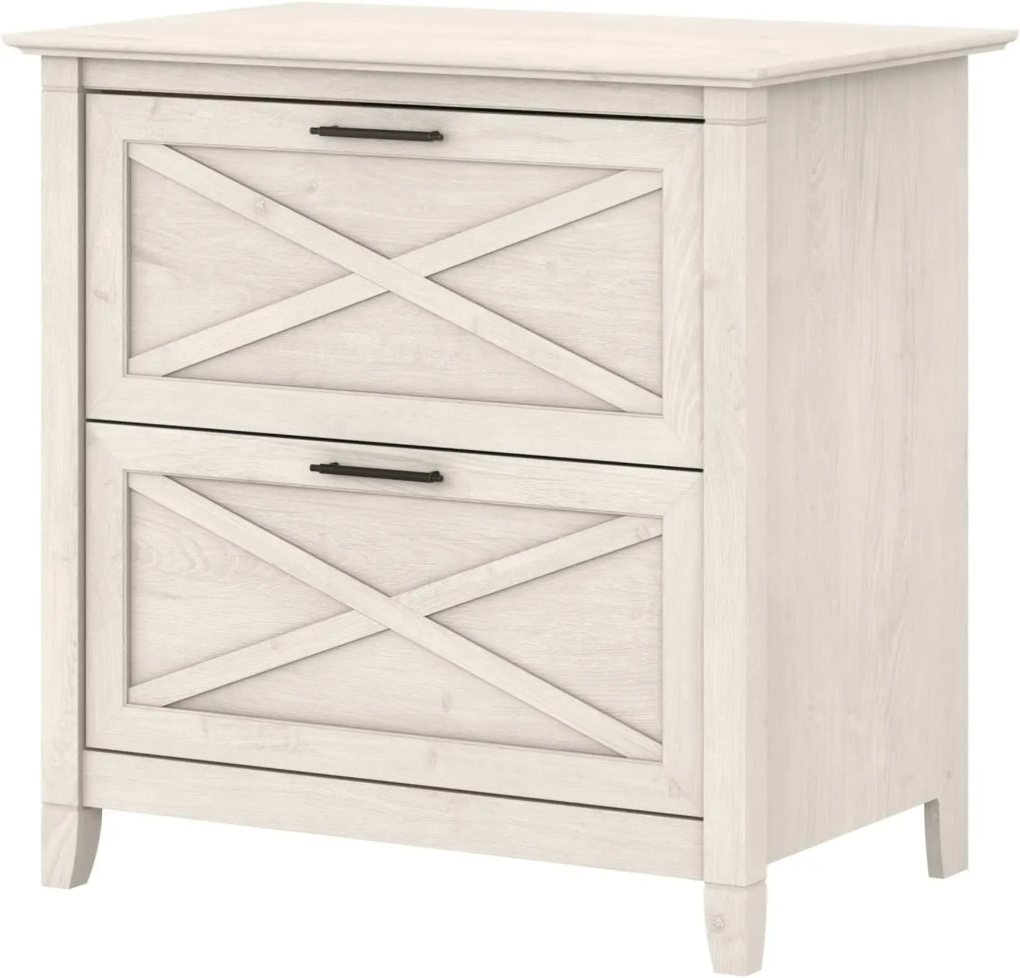 

Bush Furniture Key West 2 Lateral File Cabinet | Document Storage for Home Office | Accent Chest with Drawers, Casual