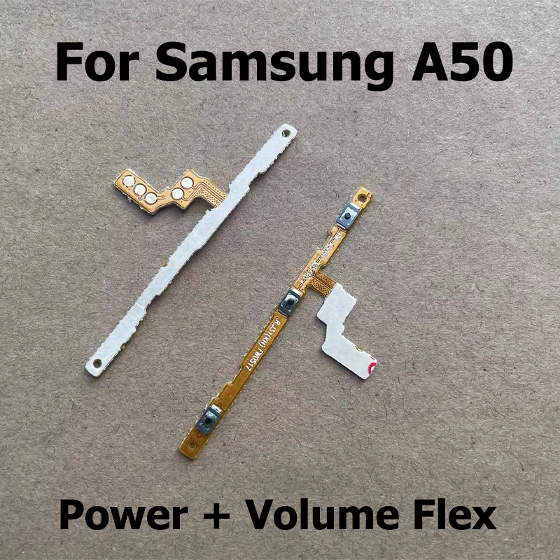 

Гибкий кабель питания кнопка включения и выключения звука гибкий кабель для Samsung Galaxy A10 A20 A30 A40 A50 A60 M10 M20 M30 M40