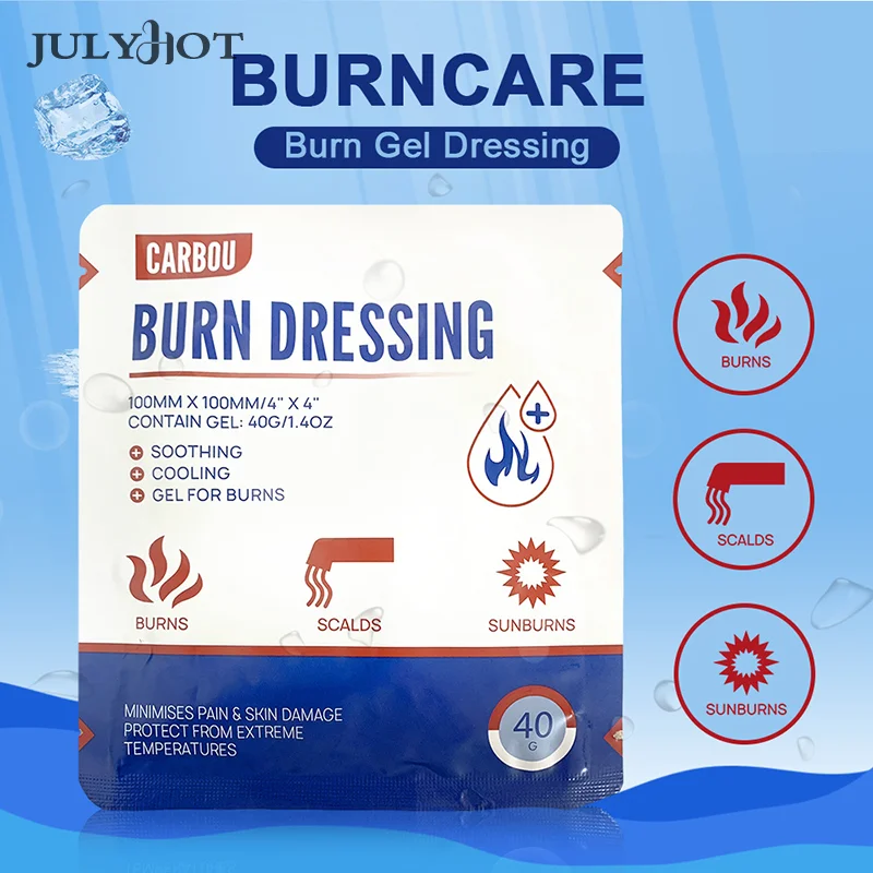 

Burn Dressing First Aid Burncare Bandage Gel Hydrogel Sterile Trauma Dressing Advanced Healing for Wounds Care
