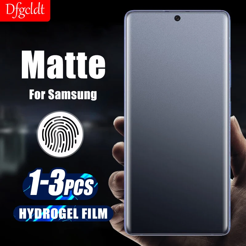 1-3Pcs Matte Hydrogel Film For Samsung Galaxy S24 S23 S22 S21 S20 S10 S9 Screen Protector For Samsung Note 20 Ultra 8 9 10 Plus
1-3Pcs Matte Hydrogel Film For Samsung Galaxy S24 S23 S22 S21 S20 S10 S9 Screen Protector For Samsung Note 20 Ultra 8 9 10 Plus