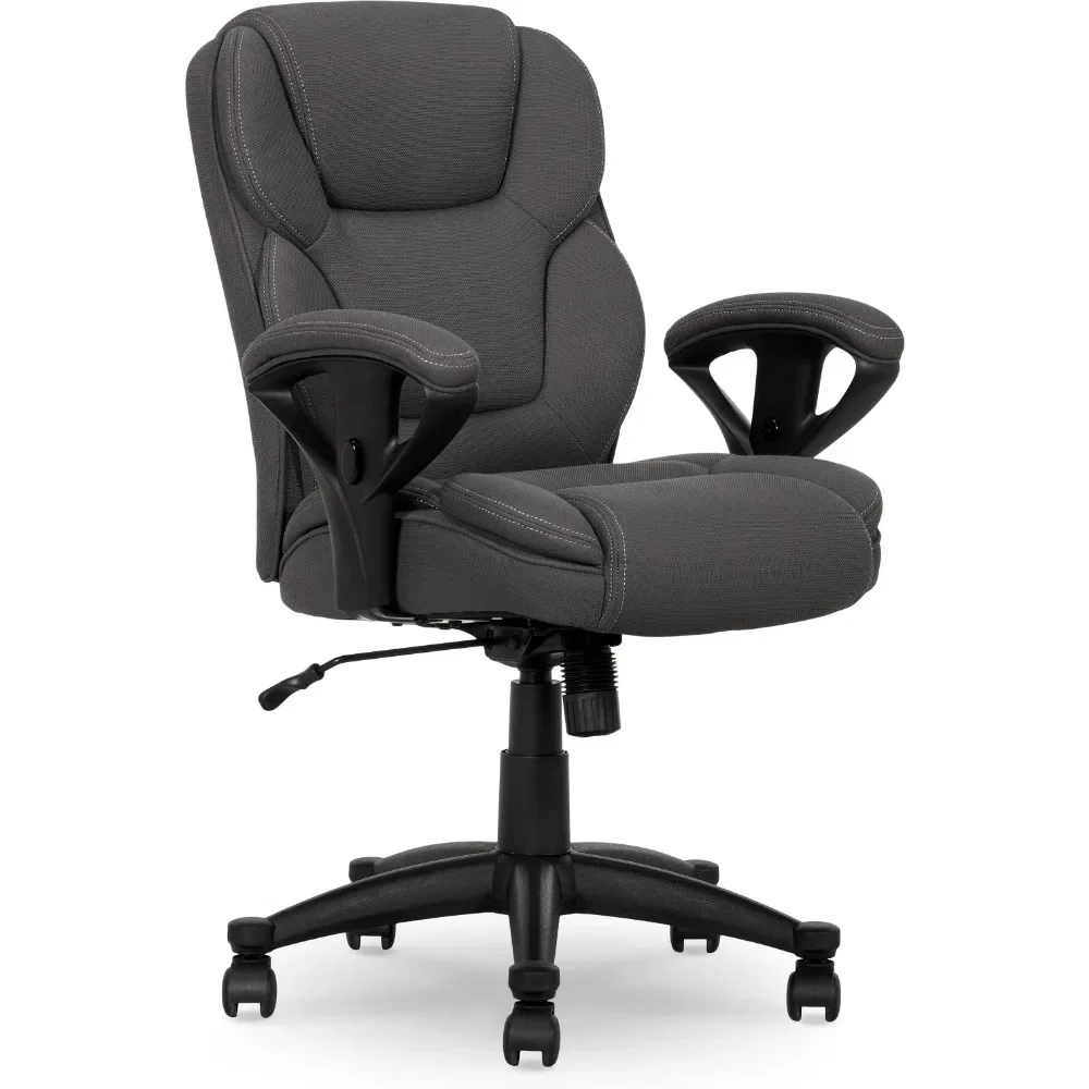 

Поддерживает до 300 фунтов. Кресло для геймеров, офисное кресло коммерческого класса, темно-серое кресло с откидывающейся спинкой, офисное кресло, стул
