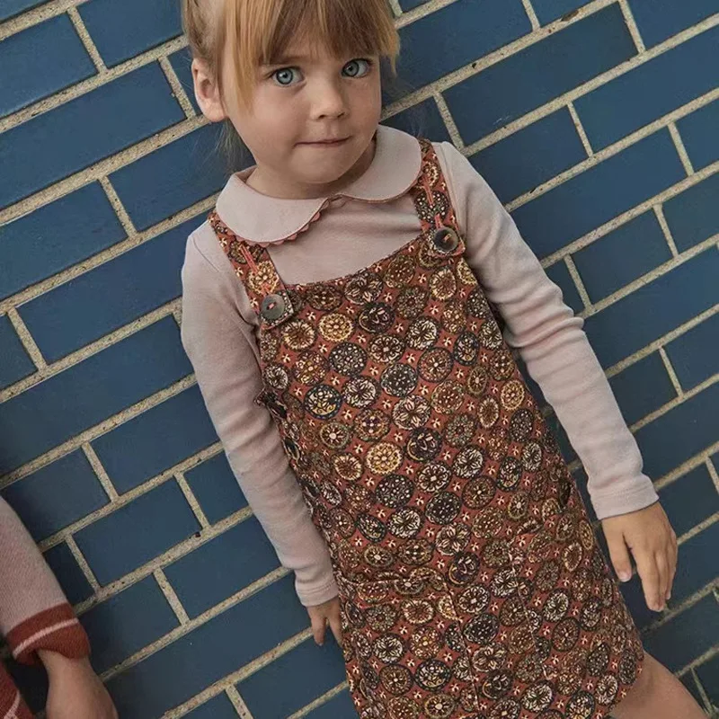 2023 Autumn/Winter MP Girls' Strap Skirt Children's Bodysuit Female Baby Personality Fragmented Flower Strap Skirt girls clothes
2023 Autumn/Winter MP Girls' Strap Skirt Children's Bodysuit Female Baby Personality Fragmented Flower Strap Skirt girls clothes