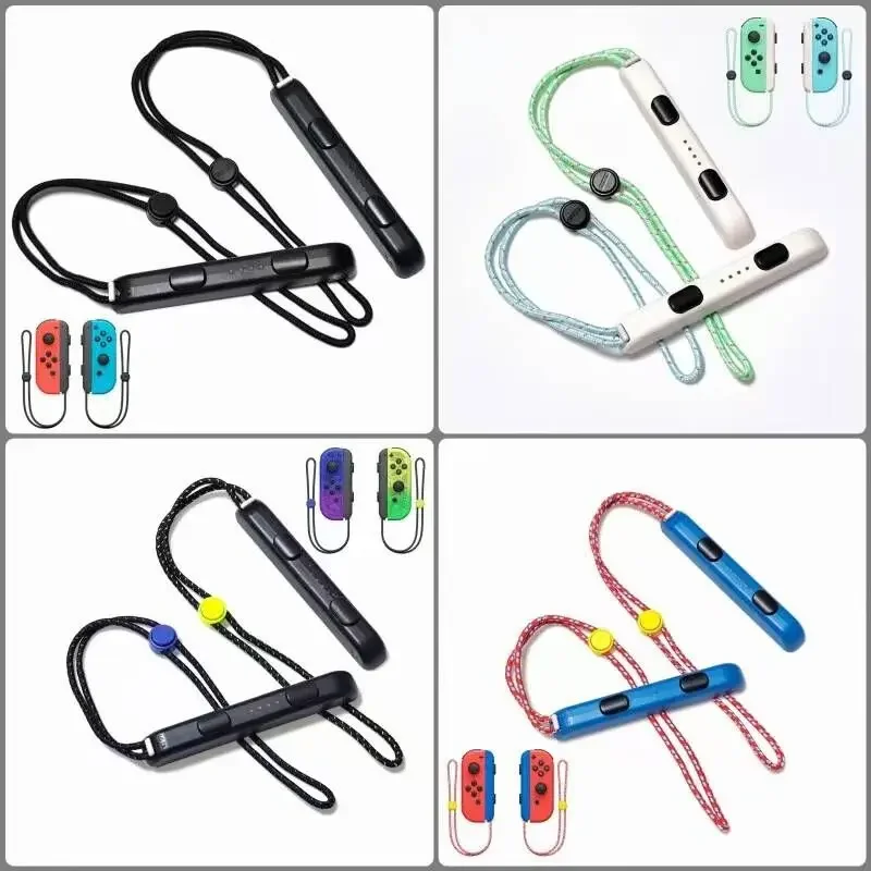 6 комплектов оригинальных небольших царапин для контроллера Nintendo Switch Joypad, ручки с ремешком на запястье, ручной ремешок для NS Joycon
6 комплектов оригинальных небольших царапин для контроллера Nintendo Switch Joypad, ручки с ремешком на запястье, ручной ремешок для NS Joycon