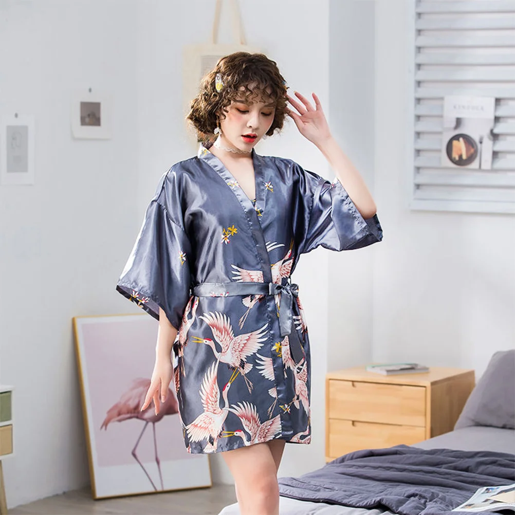 

Children's Pajamas Silk Nightdress Nightgown Women Nightgowns Lady Miss Woman Pyjamas
