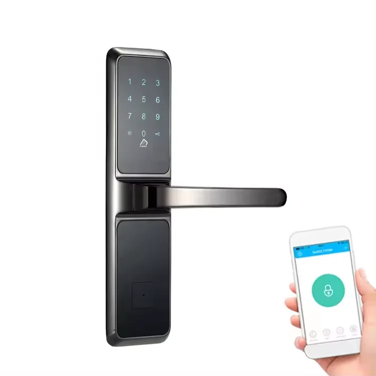 Электронный замок Ttlock App, смарт-замки с дистанционным управлением, клавиатурой, дверной замок для квартиры, курорта
Электронный замок Ttlock App, смарт-замки с дистанционным управлением, клавиатурой, дверной замок для квартиры, курорта