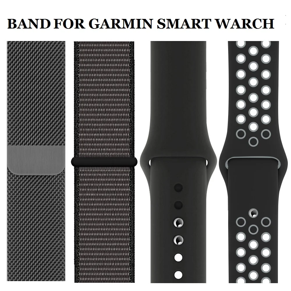 Silicone Strap For Garmin Vivoactive 3/4 Forerunner 945/645/245 Football Watchband For Garmin Venu 2 Plus/SQ Move3 Bracelet Band
Silicone Strap For Garmin Vivoactive 3/4 Forerunner 945/645/245 Football Watchband For Garmin Venu 2 Plus/SQ Move3 Bracelet Band