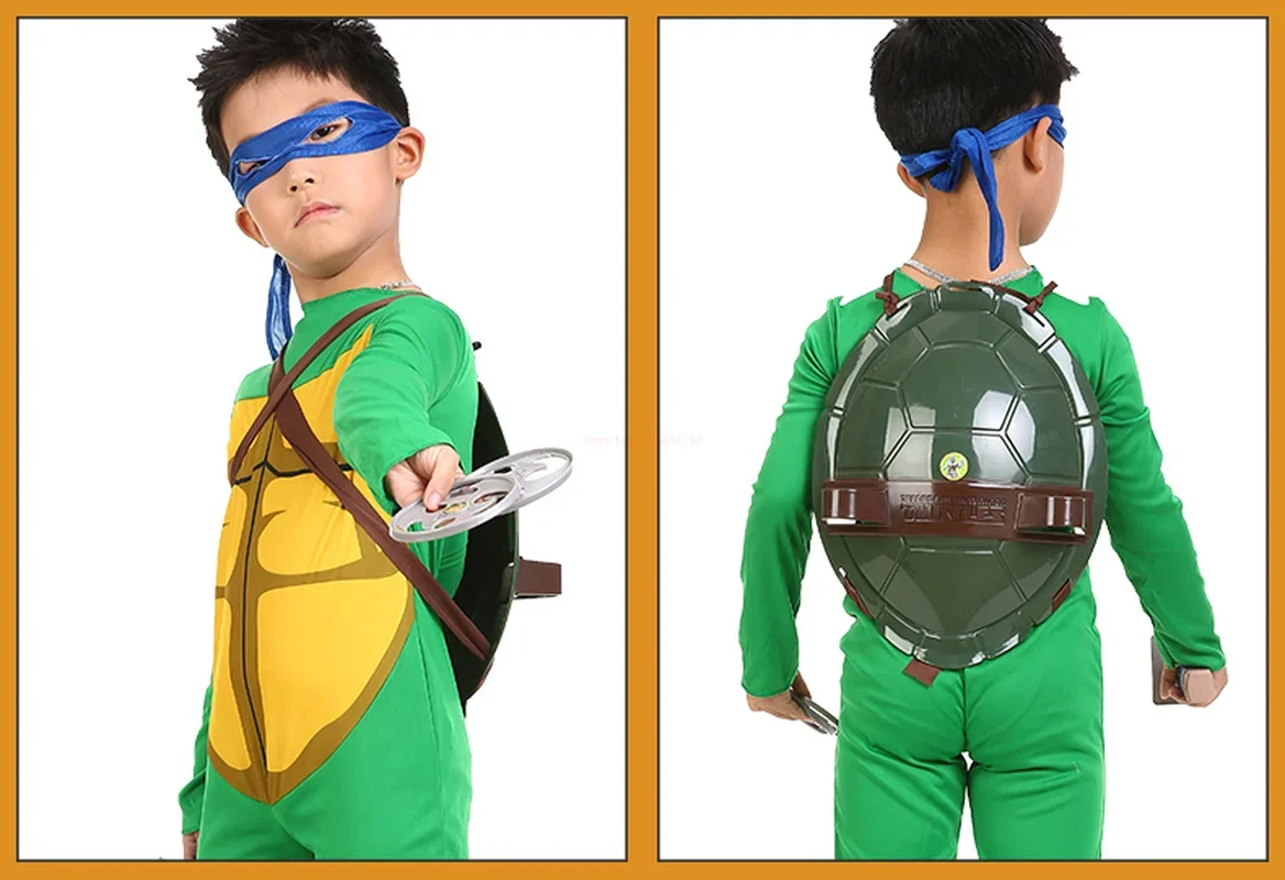 

Birthday Party Halloween Teenage Mutant Ninja Turtles Child Costume TMNT Masquerade Performance Vice Costume Donatello Costumes