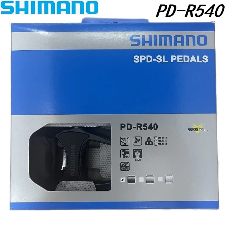 SHIMANO SPD-SL Pedal Original PD-R540 Pedals Self-locking Road Pedal R540 Road Bike Pedals with SH11 Cleat Cycling Locking Pedal
SHIMANO SPD-SL Pedal Original PD-R540 Pedals Self-locking Road Pedal R540 Road Bike Pedals with SH11 Cleat Cycling Locking Pedal