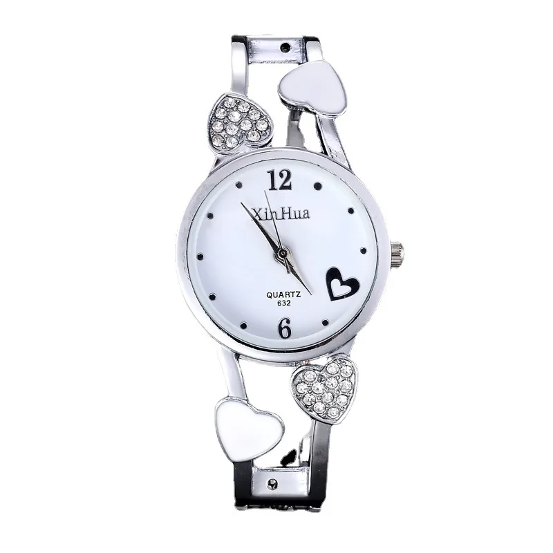 Elegant Ladies Stainless Steel Bracelet Bangle Flower Lover Heart Wristwatches Diamond Bracelet Watch for Women Female Relogios
Elegant Ladies Stainless Steel Bracelet Bangle Flower Lover Heart Wristwatches Diamond Bracelet Watch for Women Female Relogios
