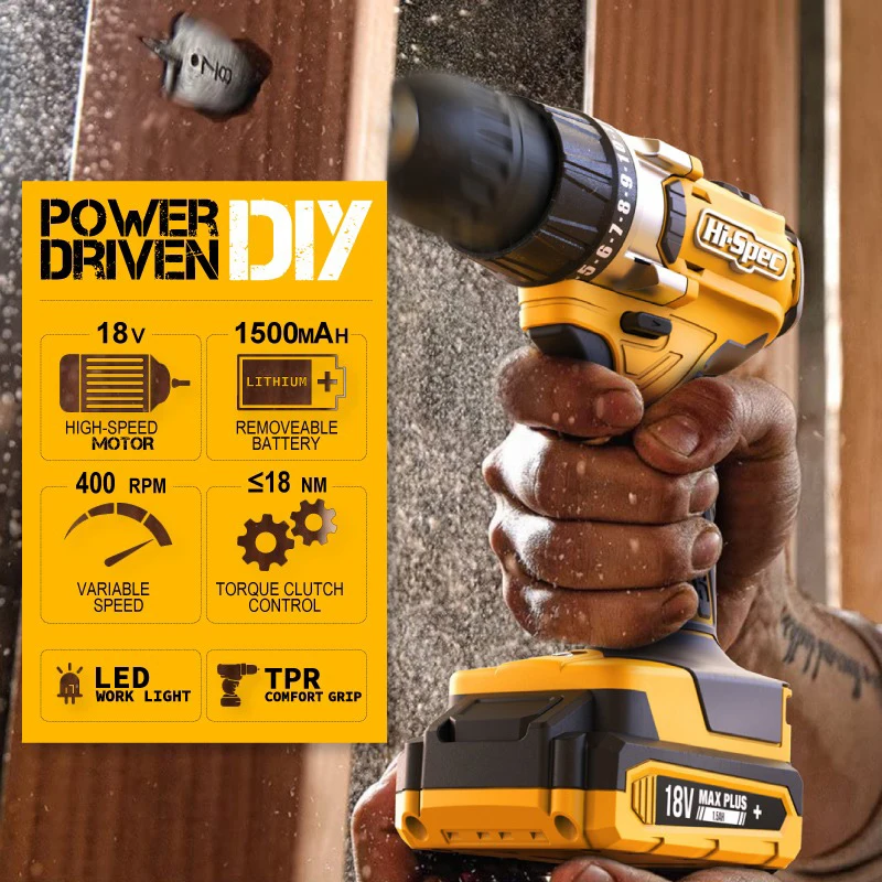 Power Tool Cordless Screwdriver Charged Drill Multifunctional Electrician Dedicated Maintenance Hardware Toolbox Tools for Home
Power Tool Cordless Screwdriver Charged Drill Multifunctional Electrician Dedicated Maintenance Hardware Toolbox Tools for Home