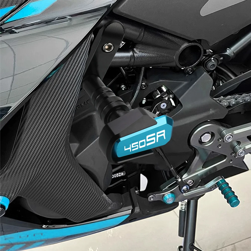 Engine Protection Cover Frame Sliders Crash Pad Falling Protector Guard Accessories FOR CFMOTO 450SR 450SS 450 SR SS 2022-2024
Engine Protection Cover Frame Sliders Crash Pad Falling Protector Guard Accessories FOR CFMOTO 450SR 450SS 450 SR SS 2022-2024