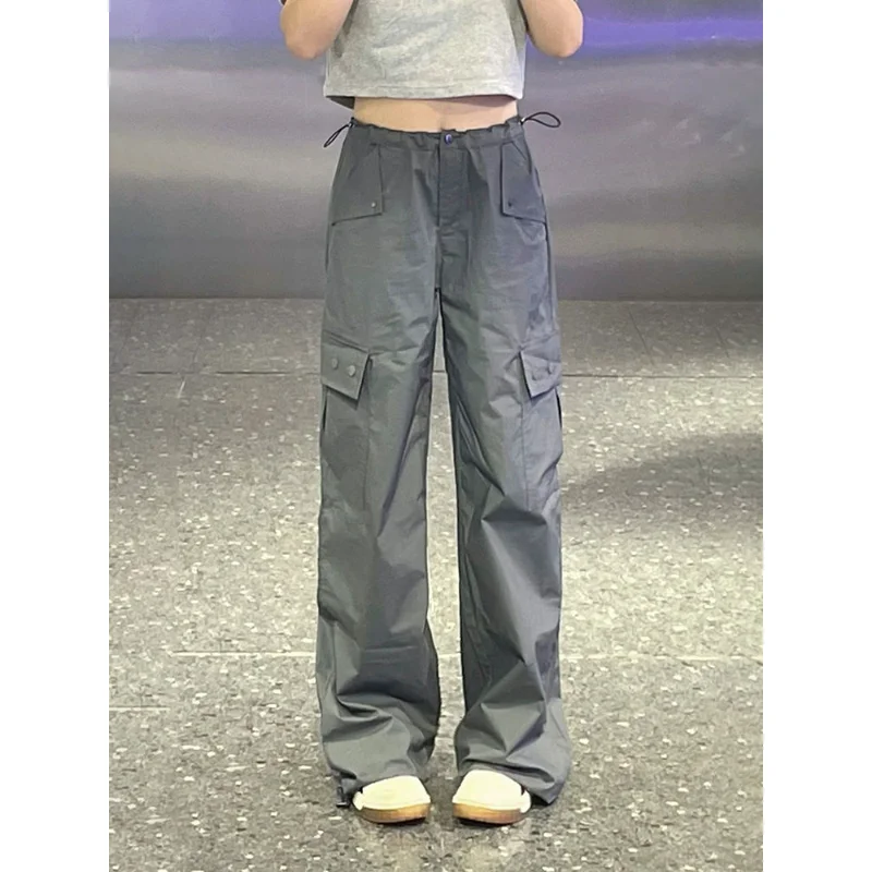 Harajuku Parachute Pants Y2K Streetwear Wide Leg Baggy Cargo Trousers Female Hippie Korean Edgy Style Jogging Sweatpants Q643
Harajuku Parachute Pants Y2K Streetwear Wide Leg Baggy Cargo Trousers Female Hippie Korean Edgy Style Jogging Sweatpants Q643