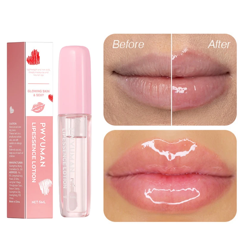 

Блеск для губ с увеличением объема, увлажняющий бальзам для губ, помада, Отшелушивающий уход за розовыми губами, увлажняющий женский макияж, корейская косметика