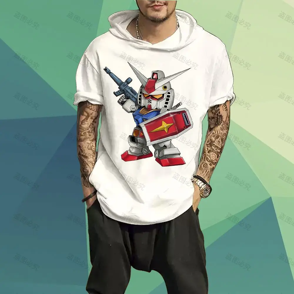 Men's Hooded T-Shirts Mobile Suits Z Gundam 3D Print Hip Hop Anime Tshirt Leisure Tops Streetwear Harajuku Cool Cute Summer Y2k
Men's Hooded T-Shirts Mobile Suits Z Gundam 3D Print Hip Hop Anime Tshirt Leisure Tops Streetwear Harajuku Cool Cute Summer Y2k