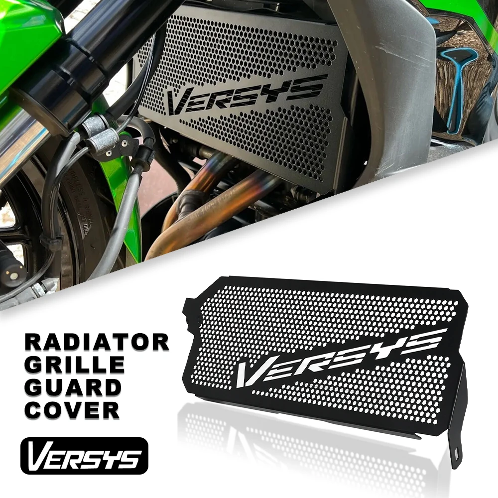 

2023 Versys 650 For Kawasaki VERSYS650 KLE650 2015 - 2022 2021 2020 2019 Motorcycle Radiator Guard Protector Grille Grill Cover