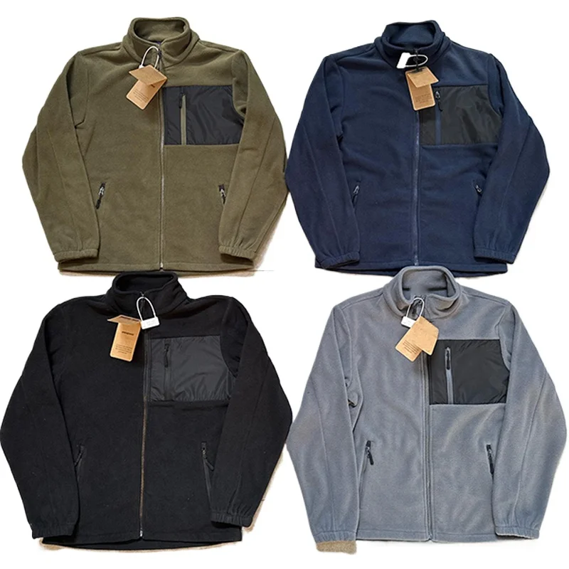 Men's Lamb Fleece Color Pu Leather Spliced Stand Collar Cotton-Padded Coat Jacket Autumn And Winter New Men's Coat High Quality
Men's Lamb Fleece Color Pu Leather Spliced Stand Collar Cotton-Padded Coat Jacket Autumn And Winter New Men's Coat High Quality