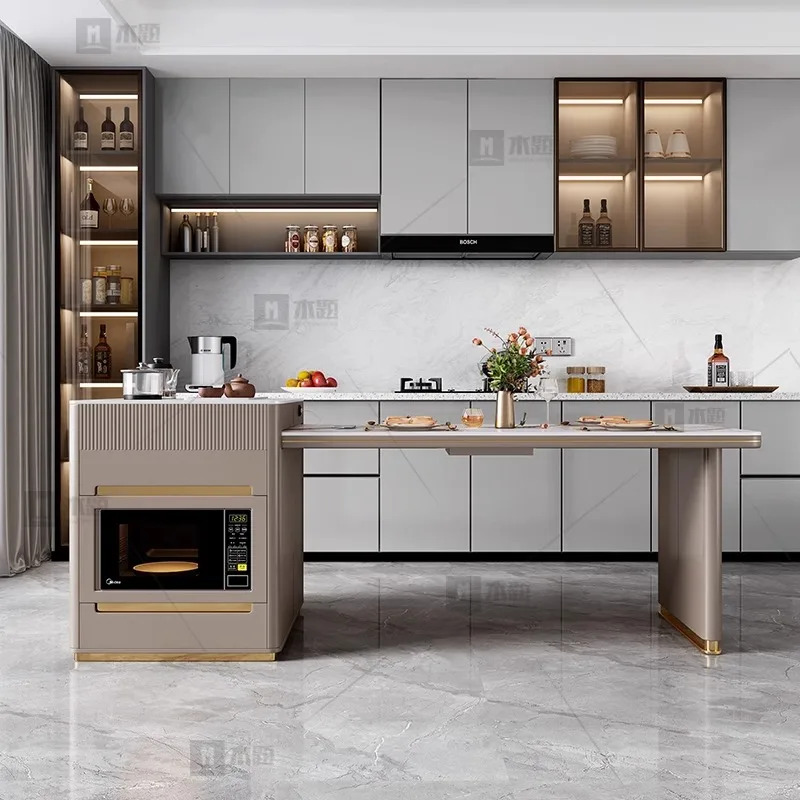 Retractable Stone Plate Kitchen Island Dining Table with Induction Cooker Household Multi-Functional Modern Dining Table
Retractable Stone Plate Kitchen Island Dining Table with Induction Cooker Household Multi-Functional Modern Dining Table