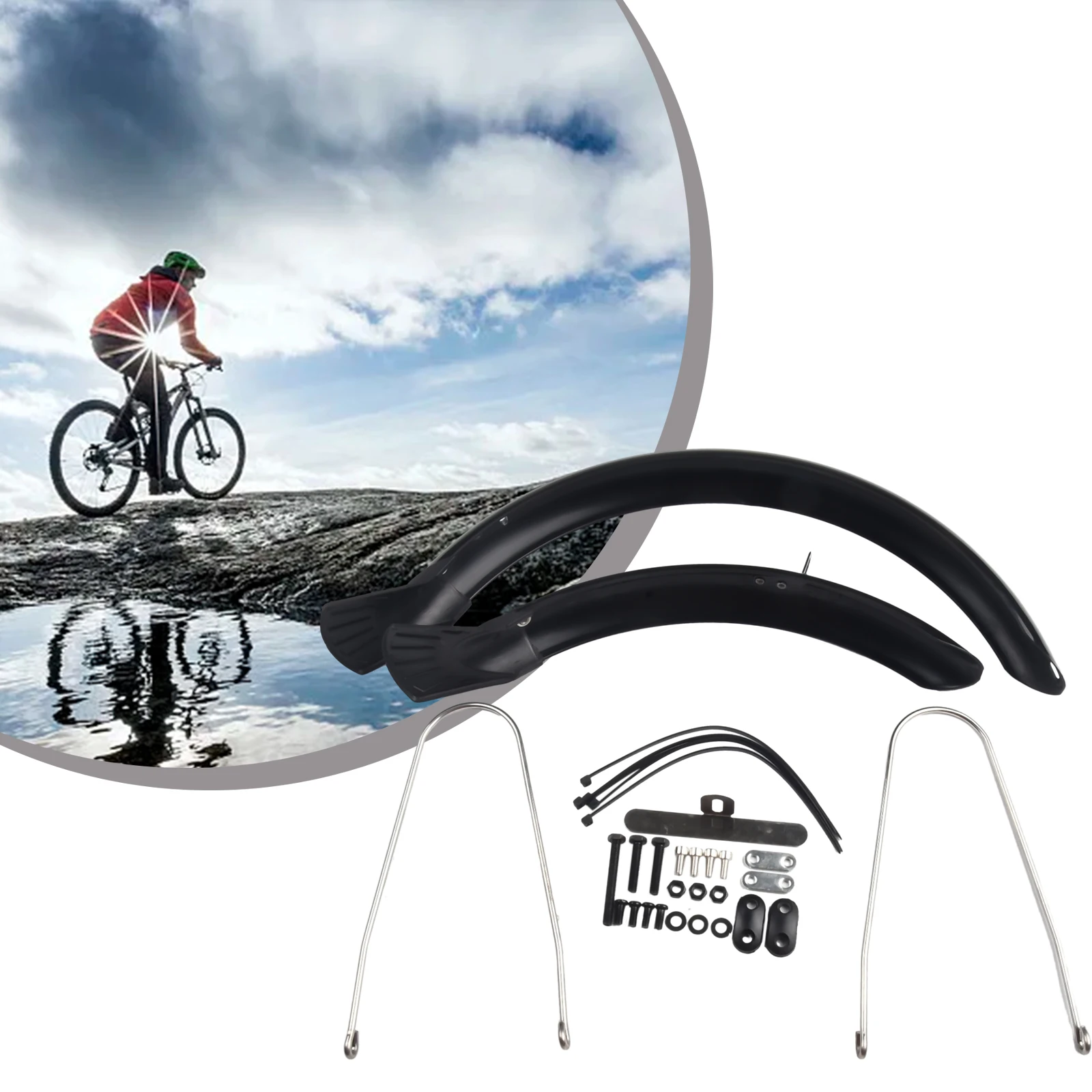 Best Brand new Hot sale Bicycle Fender Durable Folding Bike High quality Riding Equipment Wheel Mudguard 1 set
Best Brand new Hot sale Bicycle Fender Durable Folding Bike High quality Riding Equipment Wheel Mudguard 1 set